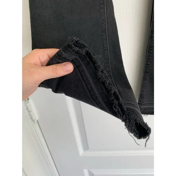 RtA Kiki Kick Flare Cropped Jeans 28 - Picture 4 of 14